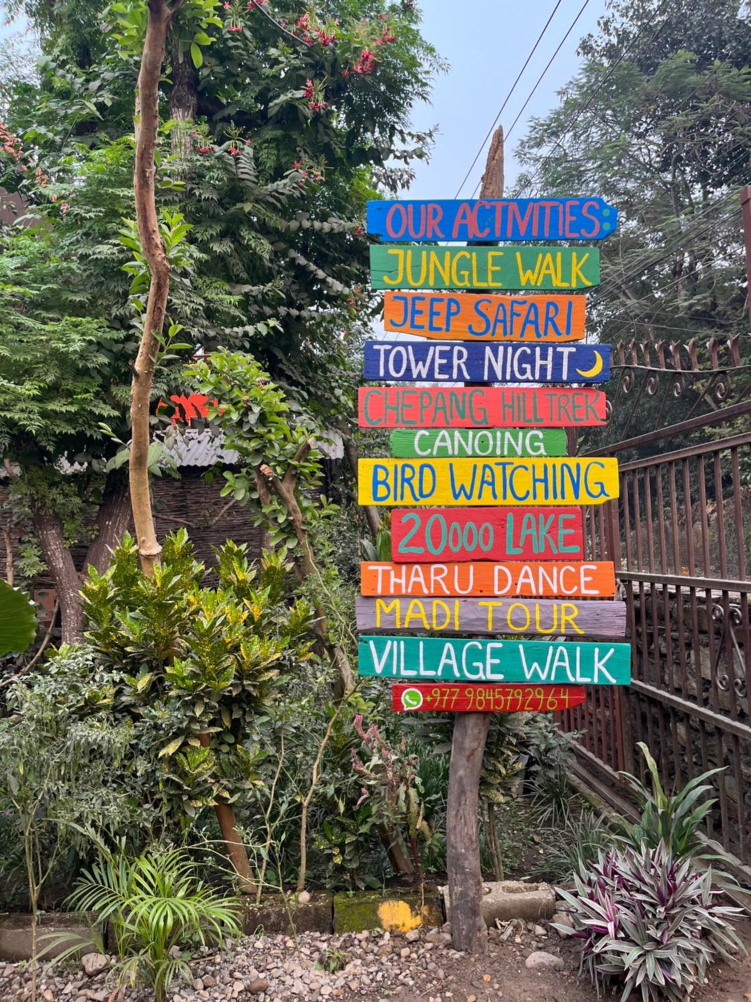 Tara Guesthouse - Sauraha,Chitwan Dış mekan fotoğraf